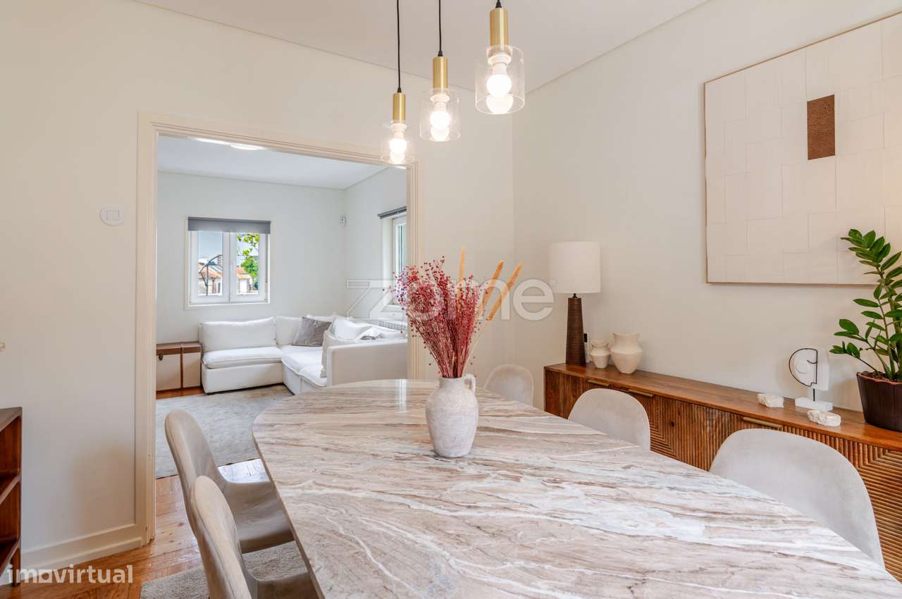Moradia T3 renovada com jardim nas Antas-22