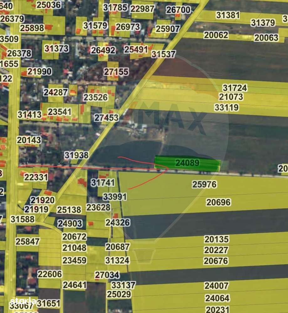 De vanzare teren intravilan 4000 mp, deschidere 150 m Fundulea - Imagine principală: 2/13