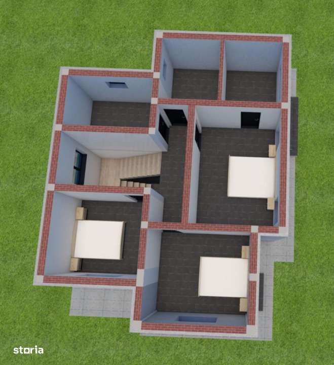 Casa P+1 zona Damila, teren 307mp - Imagine principală: 4/4