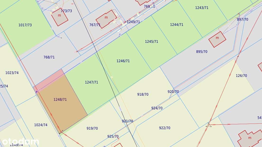 Działka budowlana 1241 m² – Gilowice, gmina Miedźna - Pełny obrazek: 4/4
