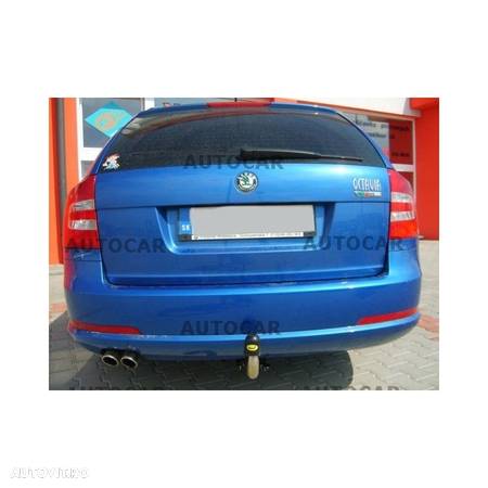 Carlig de remorcare pentru SKODA OCTAVIA - 5 -usi, Combi si 4x4 - sistem demontabil automat - din 2004 - 4