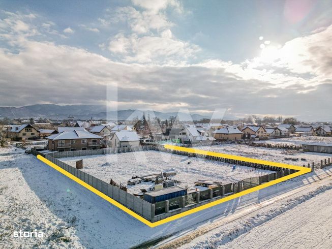 Teren intravilan, parcelare posibila, 2320 mp Stupini, Brasov | Comisi-7