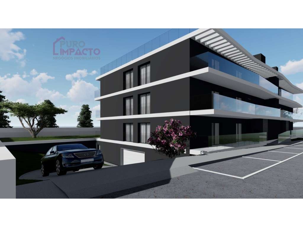 NOVO T2 R/C com varanda e vista mar em Espinho-13