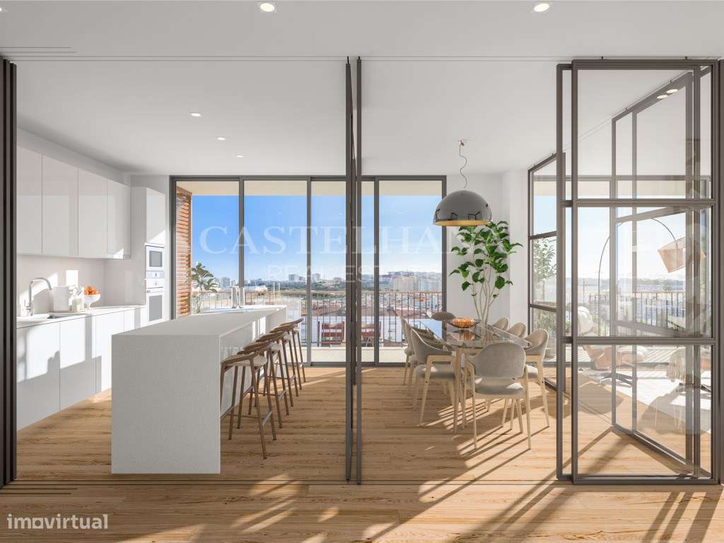 Apartamento T4 com terraço em novo empreendimento em Carnaxide - Grande imagem: 4/83