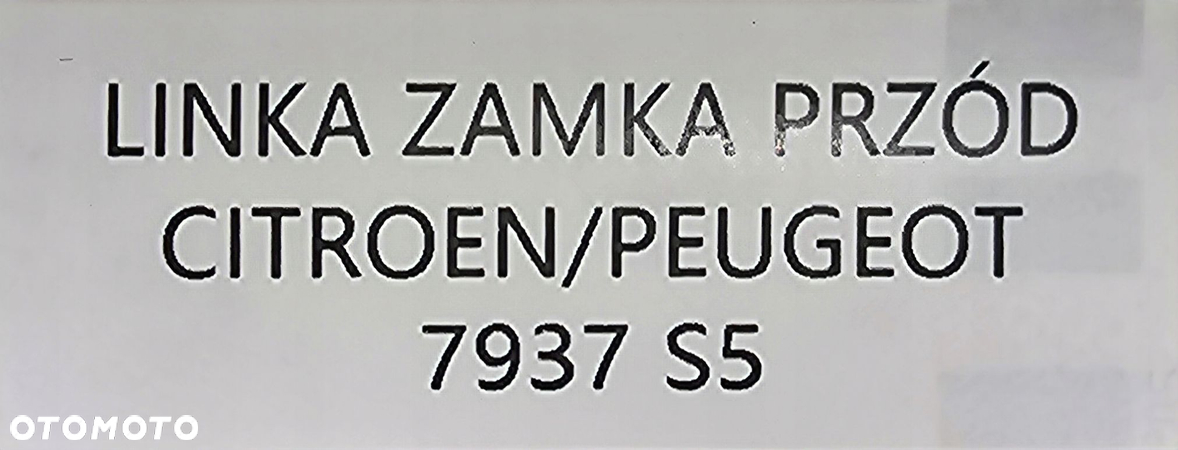 NOWA ORG LINKA ZAMKA MASKI PEUGEOT / CITROEN - 7937.S5 - 5