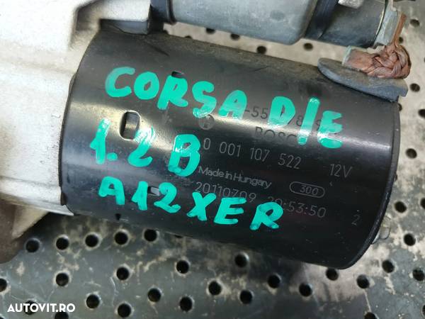 electromotor a12xer 1.2 b opel  corsa d  corsa e   0001107522 - 2