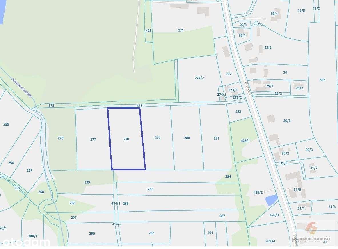 Działka rolna Kościelniki-1