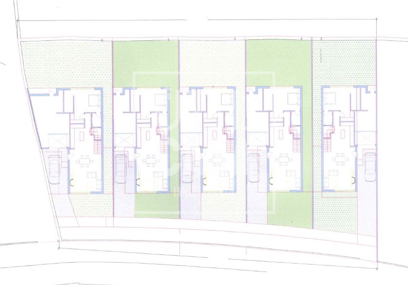 Terreno c/ projeto de loteamento aprovado para 5 moradias