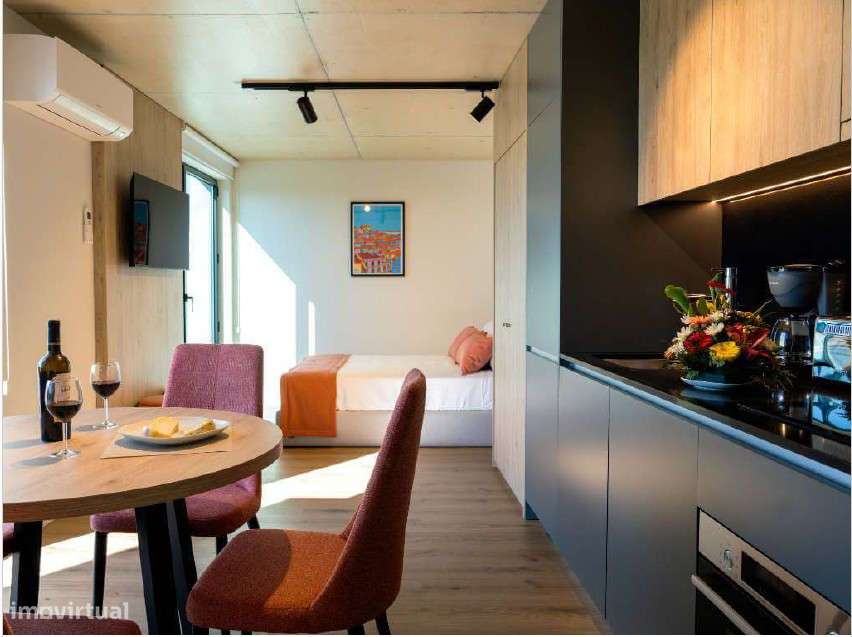 T0 Novo c/ Varanda em Santa Marinha, Vila Nova de Gaia - Grande imagem: 4/18