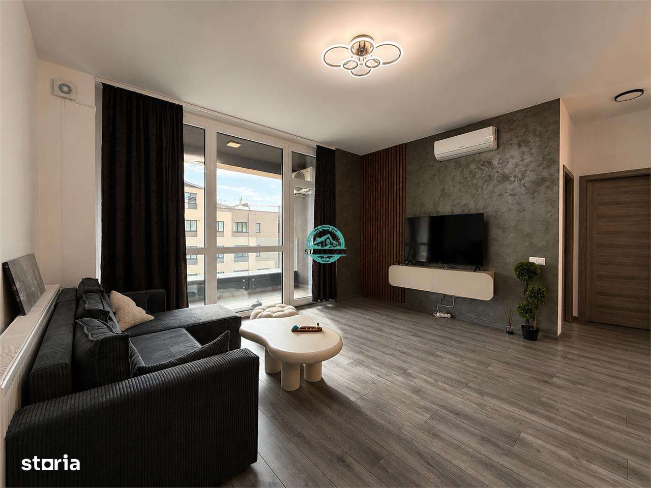 Apartament cu 2 camere de vanzare, mobilat si utilat, Concept 9-0