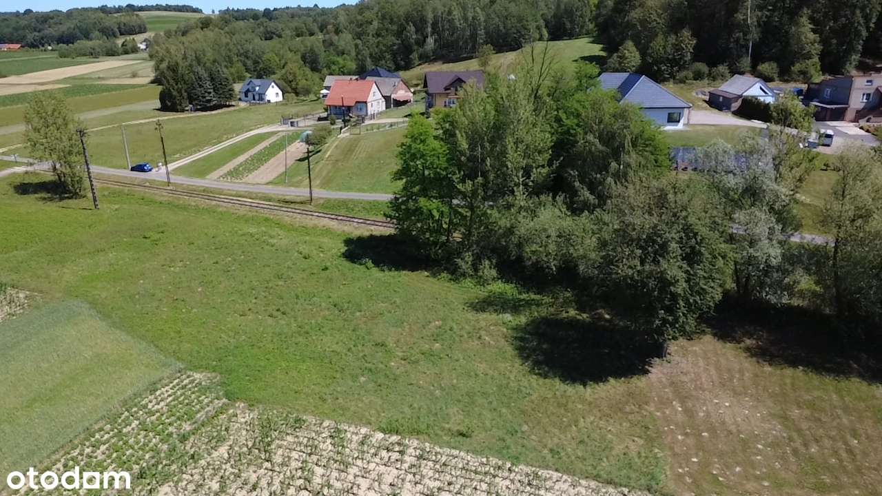 Działka budowlana 30 arów – Woźniki, gm.Tomice |cisza, przyroda-4