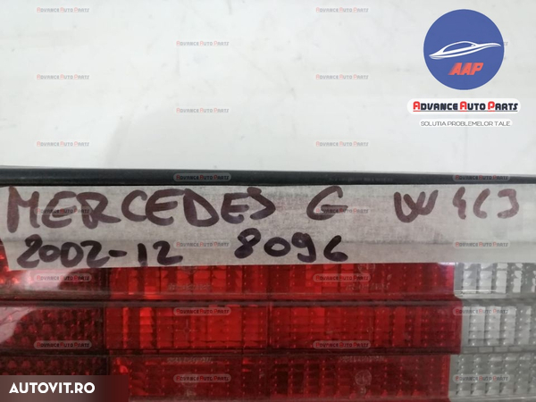 Stop stanga dreapa Mercedes G-Class W463 an 2002-2015 halogen - original in stare buna - 7