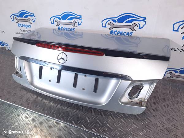 PORTA TAMPA MALA MERCEDES BENZ CLASS E C207 W207 COUPE A2077500175 2077500175 FECHO PUXADOR LUZ 3º STOP SPOILER AILERON LIP - 2