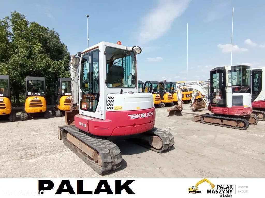 Takeuchi Mini koparka TAKEUCHI  TB 153 FR   ,2013 rok - 4