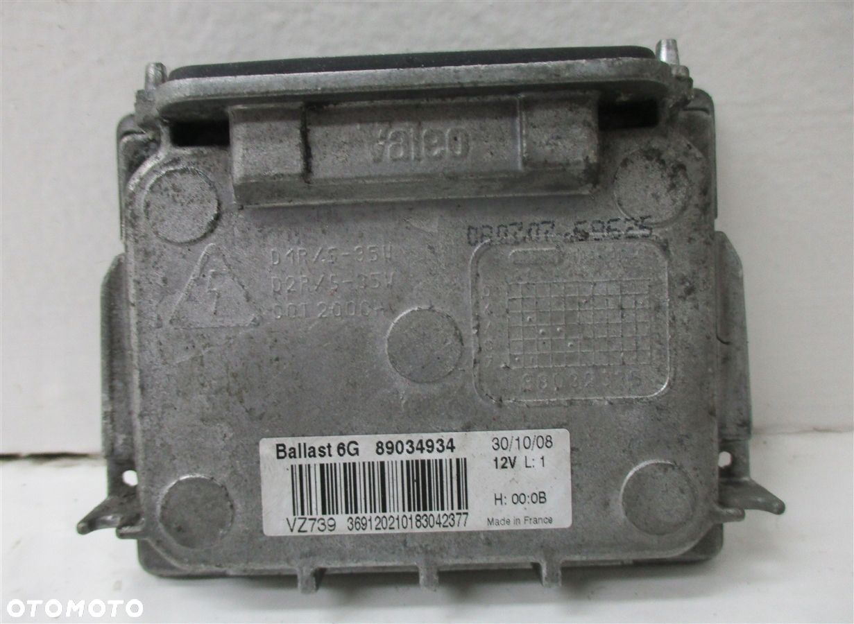 PRZETWORNICA XENON BALLAST 6G CITROEN C5 89034934 - 1