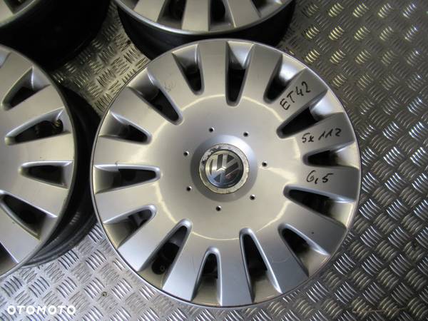 Felgi Vw Passat B6 B7 Golf Jetta Tiguan Touran 6,5Jx16 et42 5x112 - 2