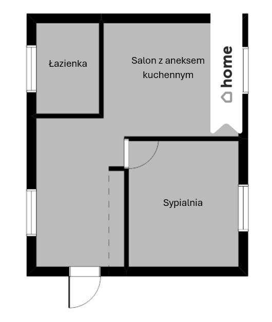 Przytulne Mieszkanie na Ul. Podwisłocze! - Pełny obrazek: 4/5