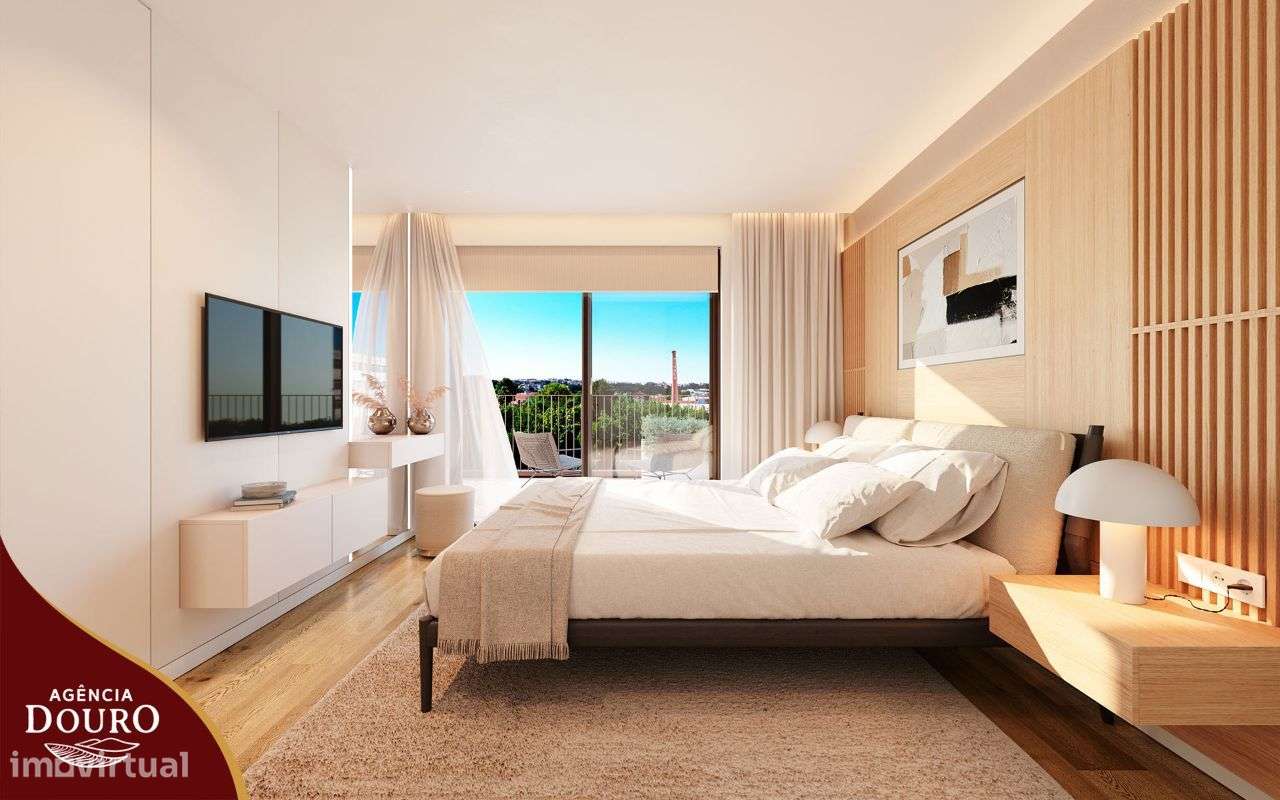 T2 com varanda em Condomínio de Luxo, Rio Tinto - Grande imagem: 5/12