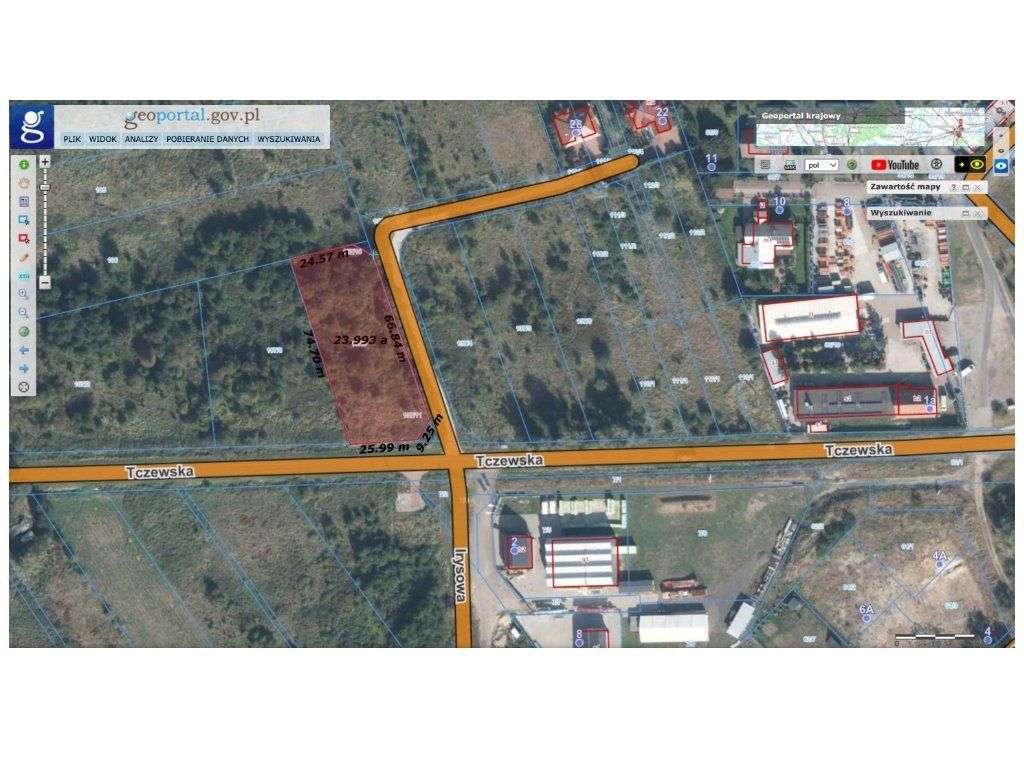 Działka komercyjna przy ul. Tczewskiej - Pełny obrazek: 5/5