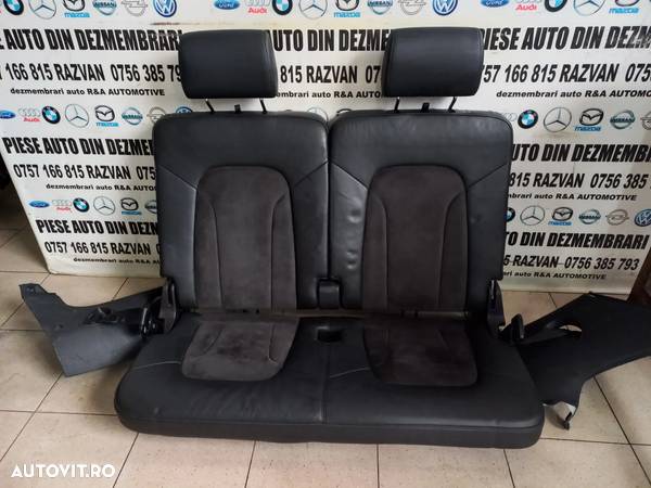 Scaune Spate Bancheta Locurile 6 Si 7 Din Piele Audi Q7 4L An 2006-2007-2008-2009-2010-2011-2012-2013-2014-2015 - Dezmembrari Arad - 8