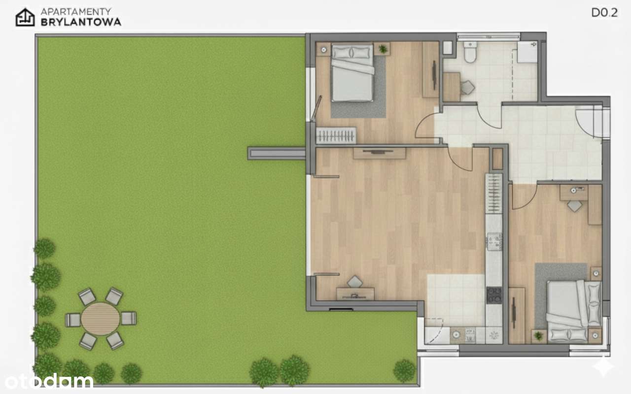 OKAZJA! 14 500 zł/m2 | Ołtaszyn | Ogród lub Taras | Cesja-2
