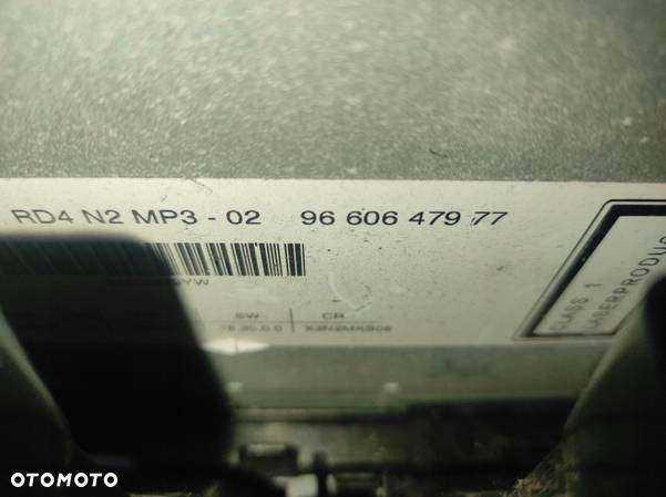 9660647977 RADIO FABRYCZNE CITROEN C5 LIFT - 4