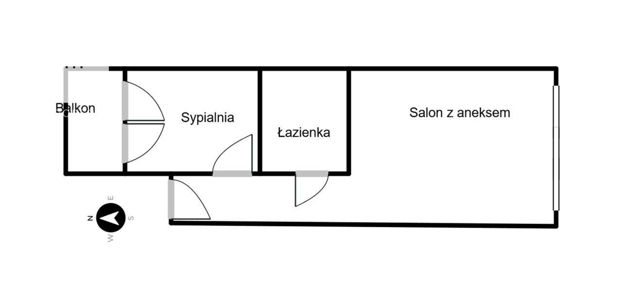 Luksusowy apartament, 2 pokoje, 40 m2, Kazimierz-14