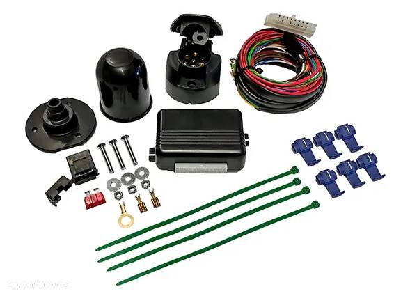 HAK HOLOWNICZY Z KULĄ WYPINANA PIONOWE +MODUŁ +ADAPTER do SUZUKI VITARA 2015-24 LY 2 II +FL - 12