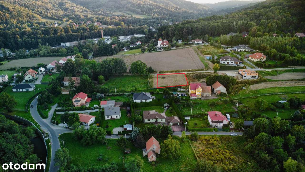 Widokowa działka w BURKATOWIE koło Świdnicy, u podnóża gór - Pełny obrazek: 5/5