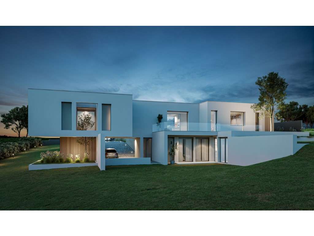 Moradia T4 moderna em construção com piscina em Évora de Alcobaça-17