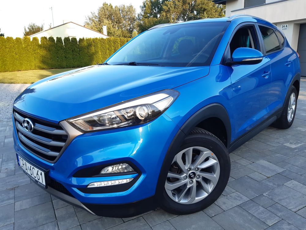 Hyundai Tucson III (2015-2020) blue 1.6 GDi 2WD Navi 2016