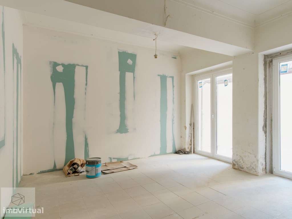 Apartamento T1 com jardim Amoreiras - Grande imagem: 2/18