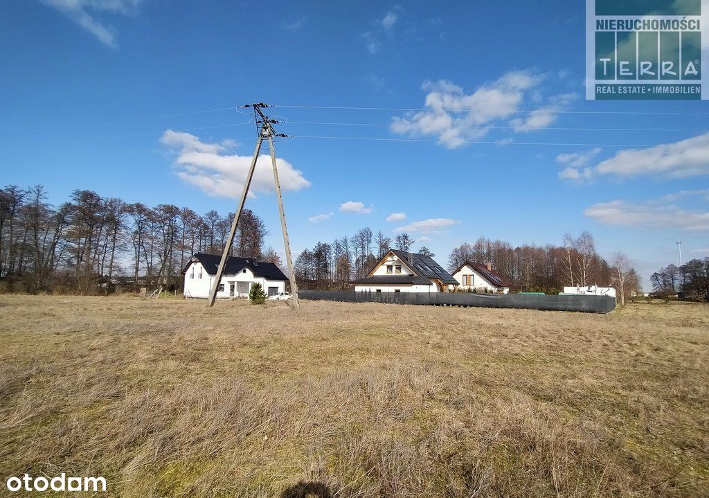 Działka budowlana na nowym osiedlu w Płotach!