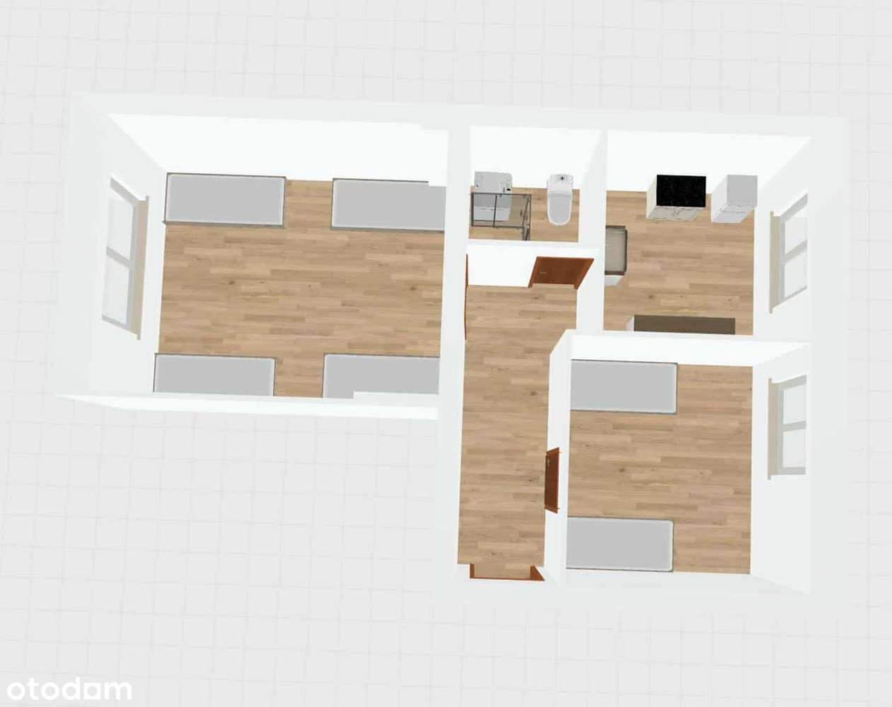 Kwatera pracownicza 5 osób ,Katowice ul Piotrowicka - Pełny obrazek: 2/2