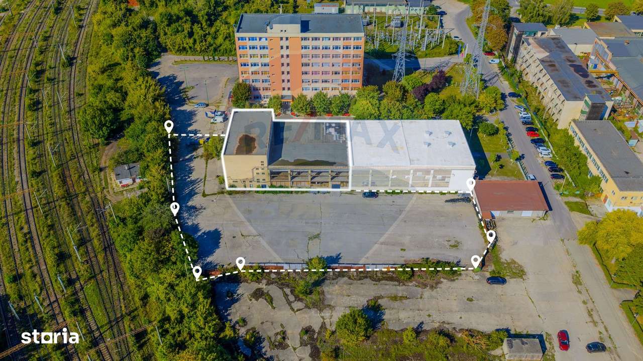 Spațiu industrial de 2060mp cu teren de 3358mp de vânzare Str Turnului-7