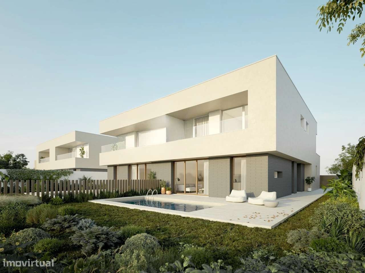 Moradia T4 com Garagem Fechada e Piscina  Oliveirinha – Aveiro - Grande imagem: 5/14