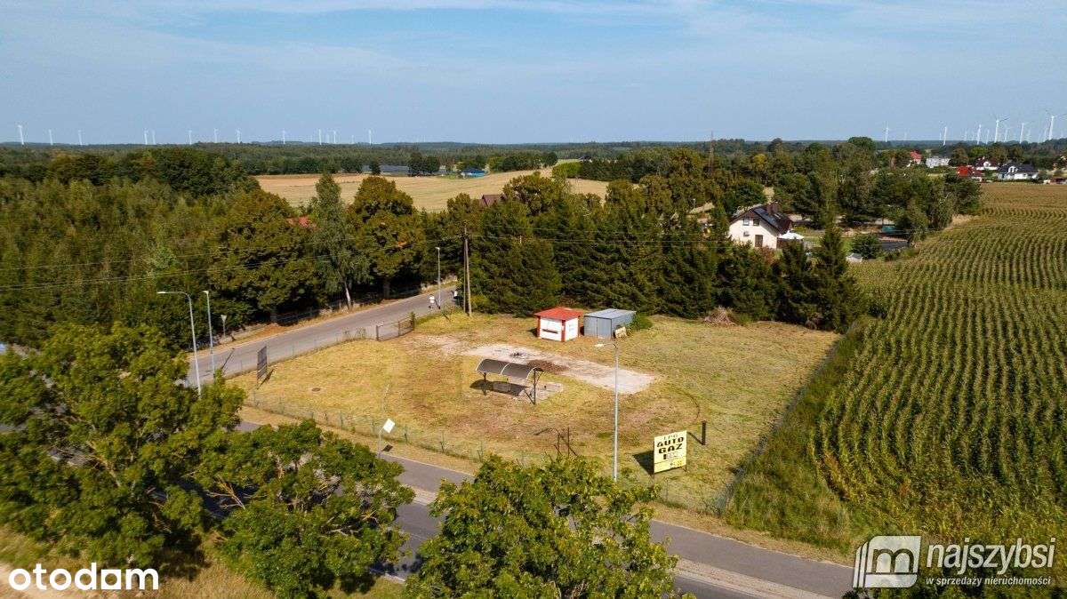 Gościno - działka pod dzierżawę przy drodze główne - Pełny obrazek: 4/10