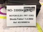 Motor Elevador de Vidro Frt / Esq Skoda Fabia I 1.4 i 100 Cv de 2002 - Ref : 6Q1959801A - NO330004 - 3