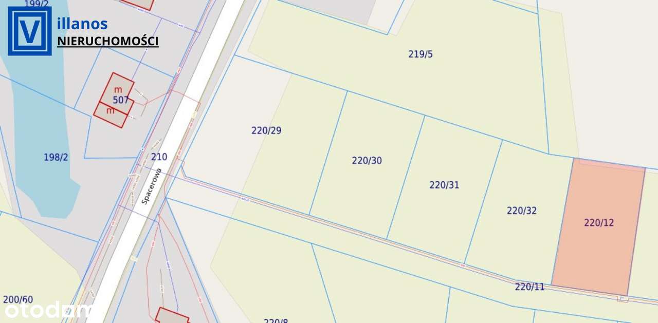Żukowo/Przyjaźń - 3 działki bud. 1000 i 1 działka bud-usłu 1600 mkw - Pełny obrazek: 1/3