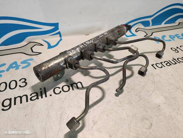 REGUA INJETOR INJETORES ALFA ROMEO GT 937 1.9 JTD 16V 150CV 937A5000 0445214058 55209575 ALFA 159 147 FIAT CROMA INJECTOR INJECTORES - 5