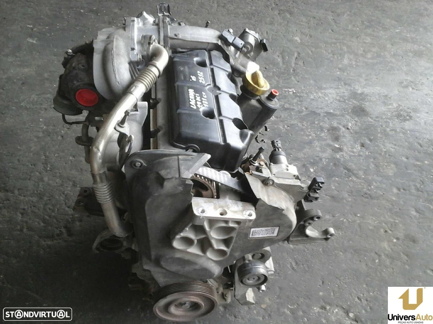 MOTOR COMPLETO RENAULT LAGUNA II 2006 -F9Q758 - 4