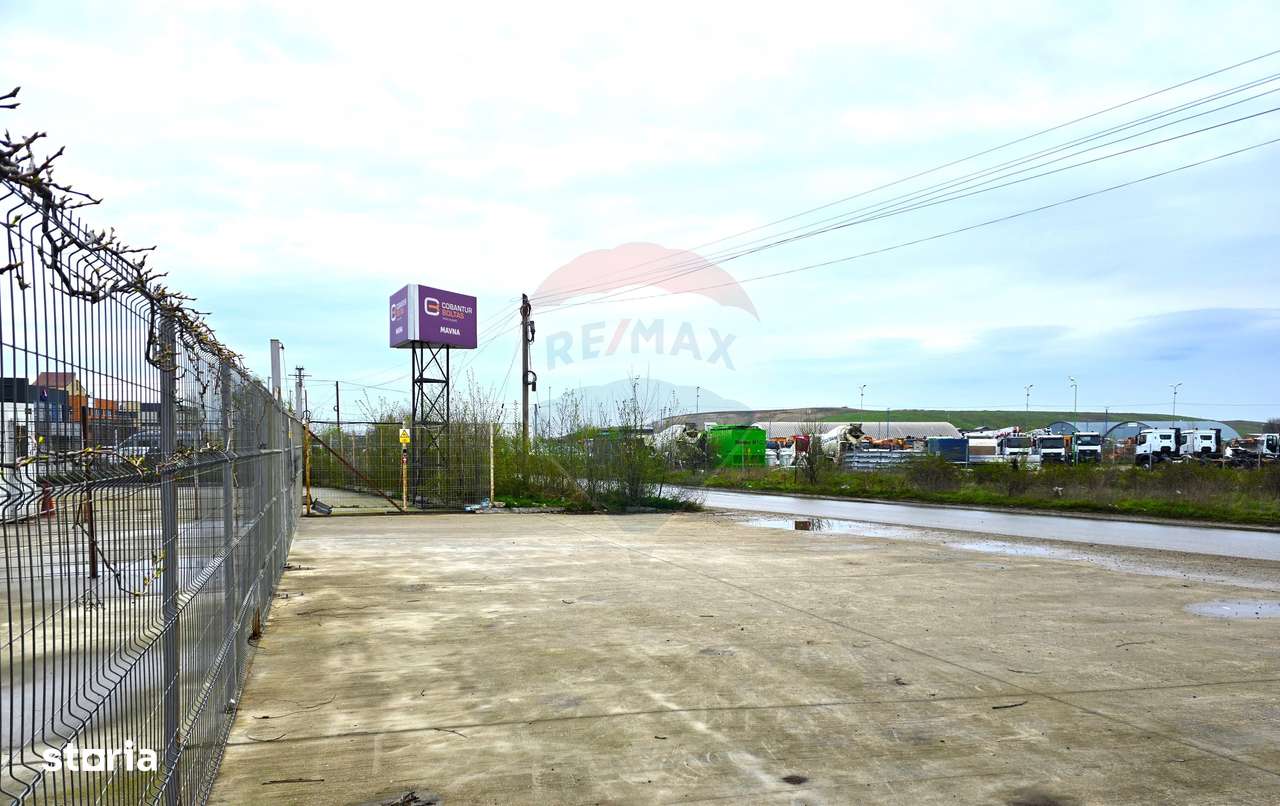 Teren industrial / Platforma betonata Rudeni, deschidere 45 m - Imagine principală: 5/8