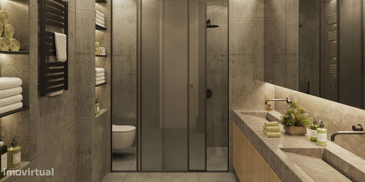 Moradia T4 com piscina, garagem e vista jardim e serra-8