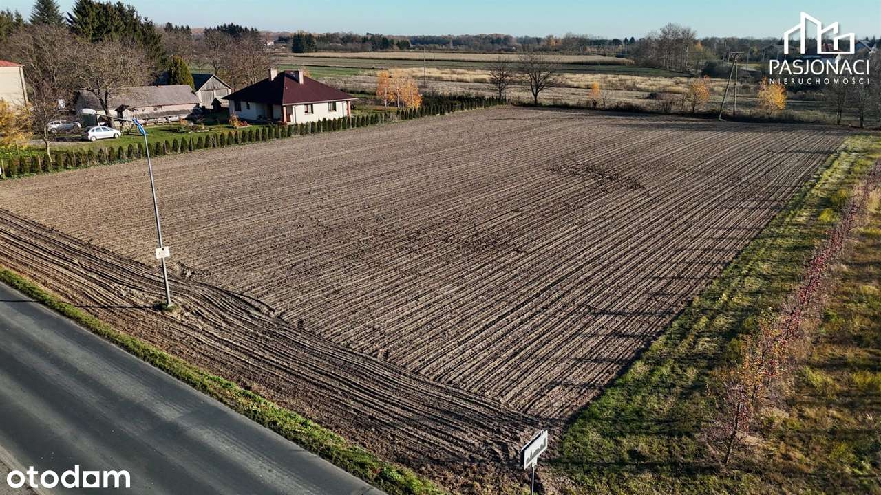 Inwestyczyja Działka 0,55 ha Motycz pod USŁUGI-1