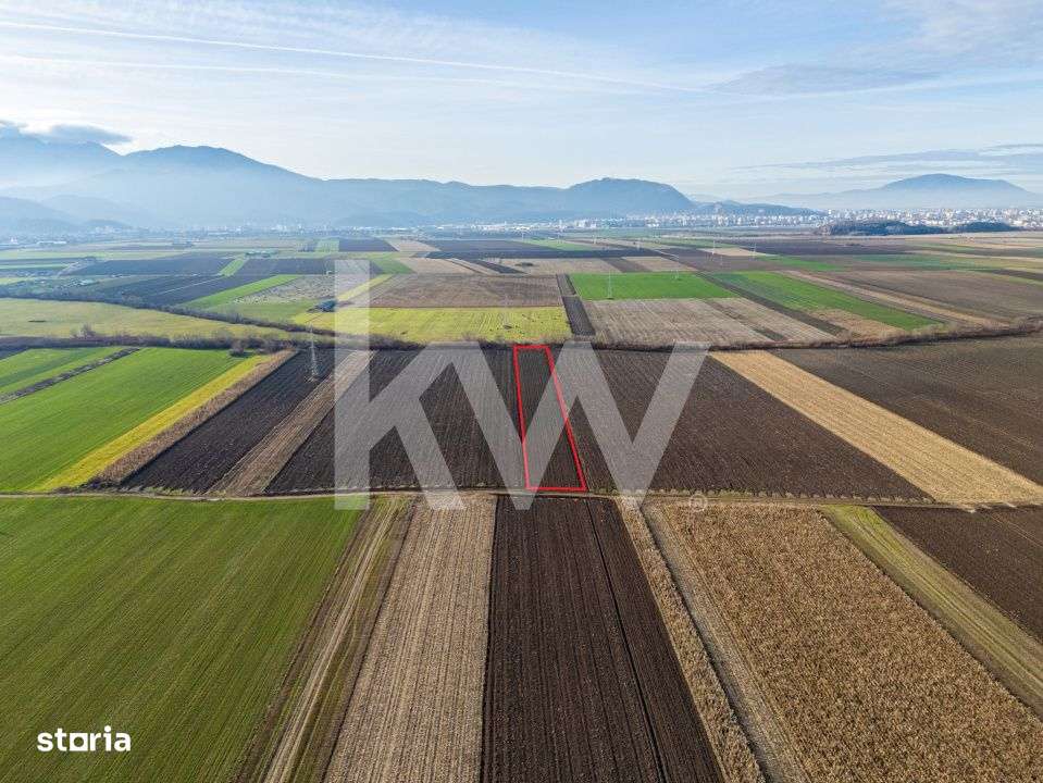 Teren extravilan in Sacele-3500mp, Comision cumparator 0%-0