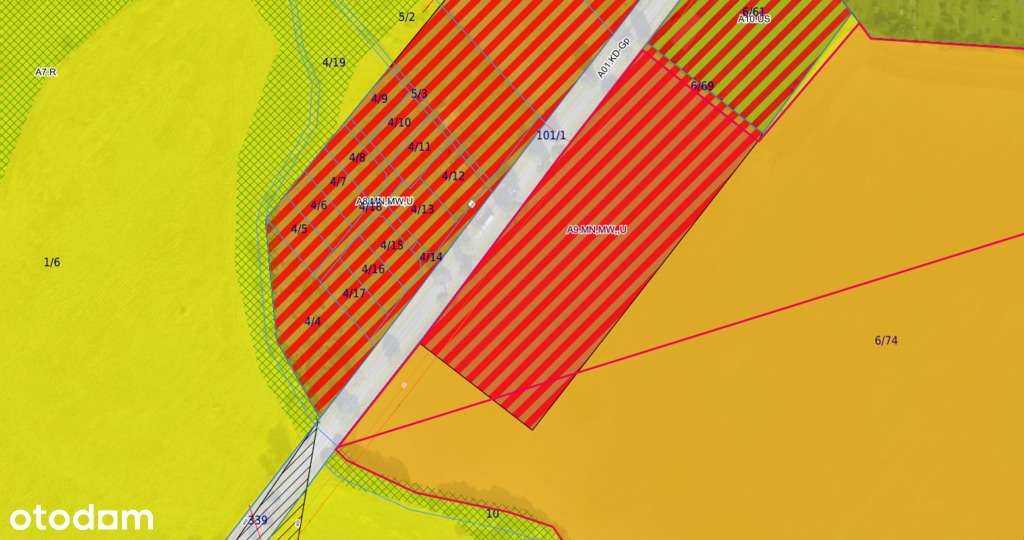 Grunt deweloperski/inwestycyjny – 2,5ha - Strączno - Pełny obrazek: 5/10