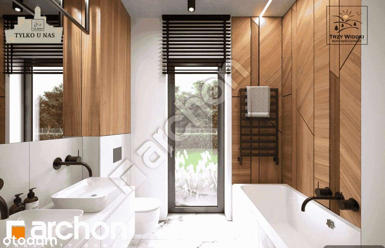 Nowoczesny**Parterowy**Duże okna**Energooszczędny-13