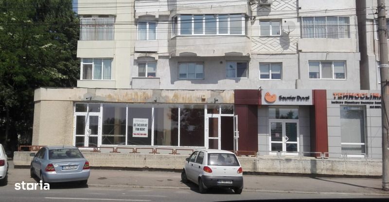 Spatiu comercial - Str. Portului, nr. 47, bl. Jiul - DE INCHIRIAT