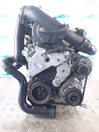 MOTOR COMPLETO 1.9 TDI 8V 105CV BKC VW VOLKSWAGEN TOURAN GOLF V 5 MK5 AUDI A3 8P SEAT LEON 1P ALTEA SKODA OCTAVIA II 2 MK2 MOTOR ARRANQUE ALTERNADOR BIMASSA COMPRESSOR AR CONDICIONADO BOMBA DIREÇÃO TURBO INJETOR BLS BXE - 9