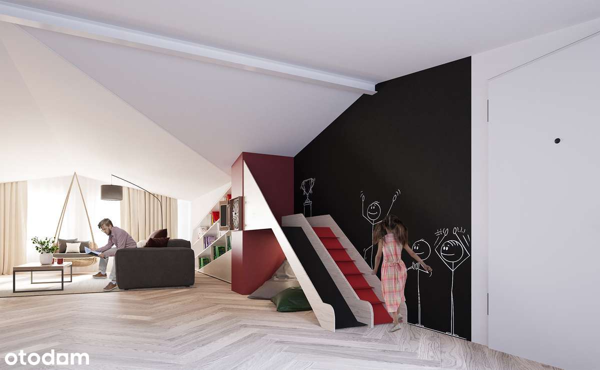 CZYTAJ cały OPIS | Nowe Mieszkanie na Poddaszu - Spokój i Zieleń - Pełny obrazek: 5/9